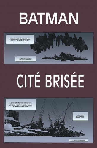 Batman  Cité brisée et autres histoires...