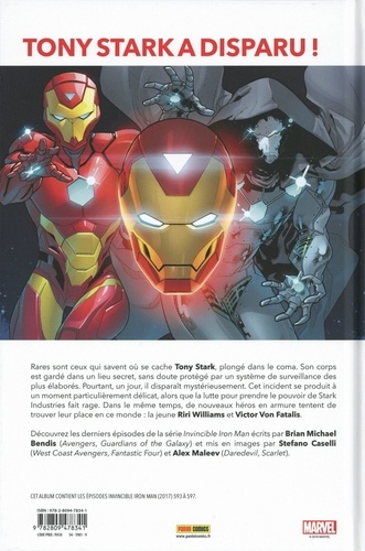 Invincible Iron Man Tome 1 A la recherche de Tony Stark