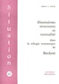 Brian T. Fitch - Dimensions, structures et textualité dans la trilogie romanesque de Beckett.