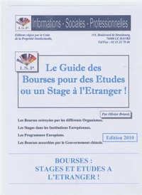 Le guide des bourses pour des études ou un stage à l'étranger