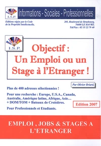 Objectif : un emploi ou un stage à l'étranger !