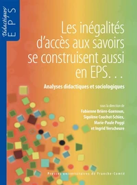 Les inegalités d'accès aux savoirs se construisent aussi en EPS
