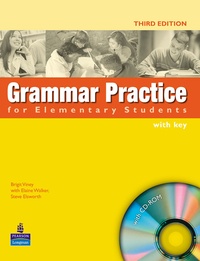 Brigit Viney - Grammar practice ELEMENTARY book with key and cd rom.