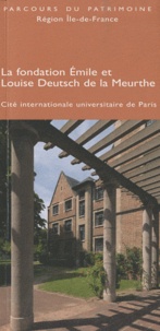 Brigitte Blanc - La fondation Emile et Louise Deutsch de la Meurthe - Cité internationale universitaire de Paris.