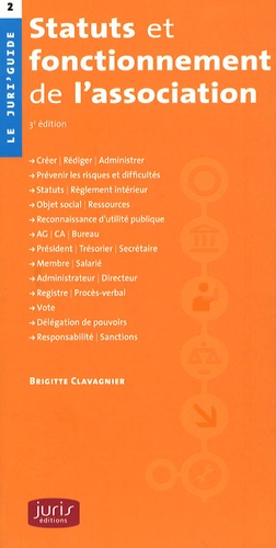 Brigitte Clavagnier - Statuts et fonctionnement de l'association.