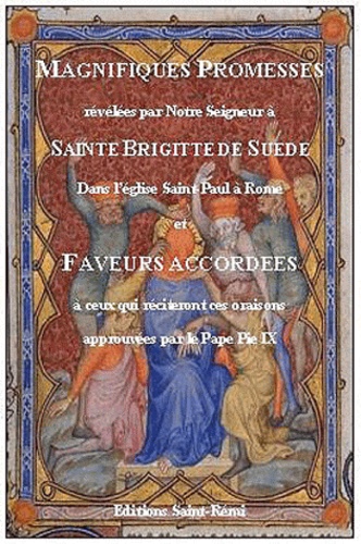 Brigitte de Suède - Magnifiques promesses révélées par Notre Seigneur à Sainte Brigitte de Suède dans l'église Saint-Paul à Rome.