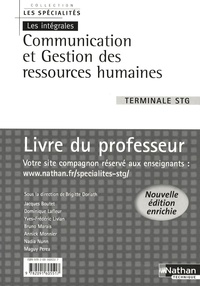 Brigitte Doriath - Communication et gestion des ressources humaines Tle STG - Livre du professeur.