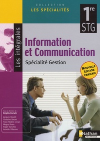 Brigitte Doriath - Information et Communication 1e STG - Spécialité Gestion.