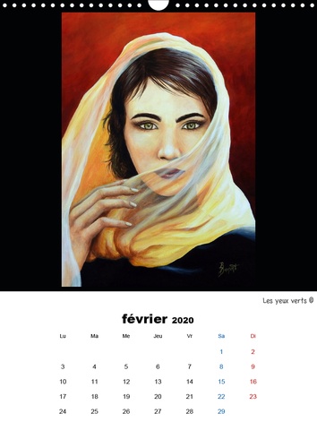 CALVENDO Art  L'art et les femmes (Calendrier mural 2020 DIN A3 vertical). Les femmes dans l'art (Calendrier mensuel, 14 Pages )