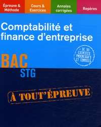Brigitte Herchin-Boivin et Christine Gossent - Comptabilité et finance d'entreprise Bac STG.