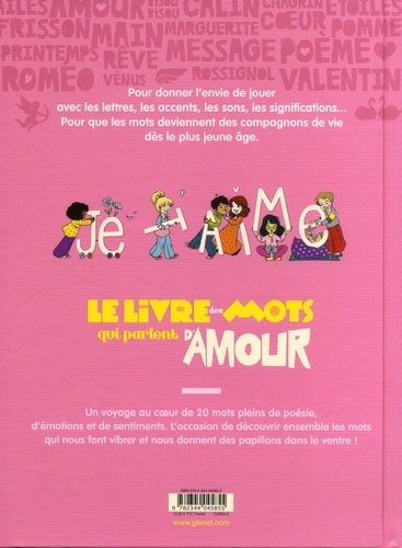 Le livre des mots qui parlent d'amour