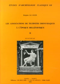 Les associations de technites dionysiaques à l'époque hellénistique