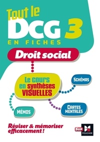 Brigitte Nechelis - Tout le DCG 3 en fiches - Droit social.