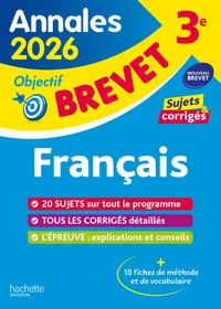 Français 3e Annales brevet
