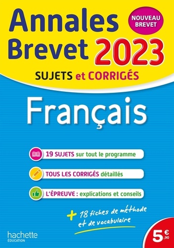 Français brevet  Edition 2023