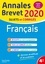 Français. Sujets et corrigés  Edition 2020