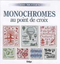 Brigitte Roquemont - Monochromes au point de croix.