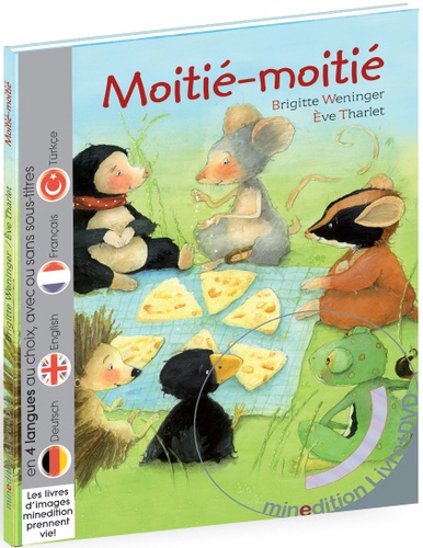 Brigitte Weninger et Eve Tharlet - Moitié-moitié. 1 DVD