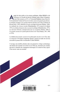 Les grands courants de la philosophie du droit et de l'Etat