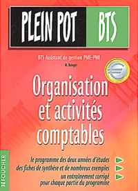 Organisation Et Activites Comptables Bts Assistant De Gestion Pme-Pmi