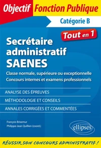 Secrétaire administratif SAENES de classe normale, supérieure ou exceptionnelle