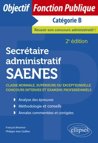 Secrétaire administratif SAENES de classe normale, supérieure ou exceptionnelle