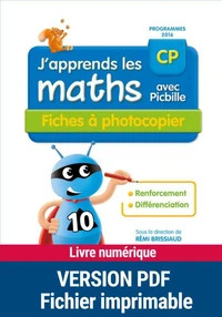 J'apprends les maths avec Picbille CP