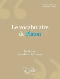 Le vocabulaire de Platon