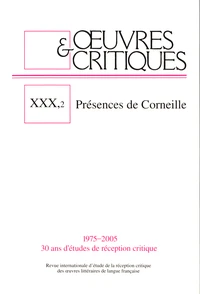 Présences de Corneille