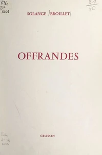 Offrandes