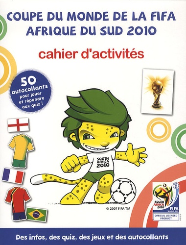 Afrique du Sud 2010 World Cup Poster T-Shirt COPA FOOTBALL
