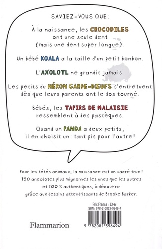 Dur, dur d'être un bébé. Les bébés animaux comme vous ne les avez jamais vus