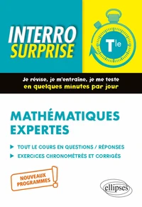 Mathématiques expertes Tle