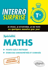 Spécialité Maths Tle