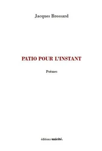 Patio pour l'instant
