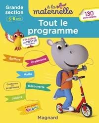 Tout le programme à la maternelle grande section