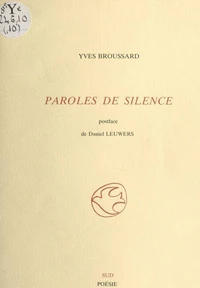 Paroles de silence