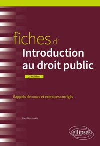 Fiches d'introduction au droit public