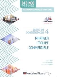 Manager l'équipe commerciale BTS MCO bloc de compétences 4