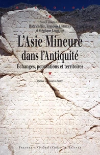 L'Asie Mineure dans l'Antiquité : échanges, populations et territoires