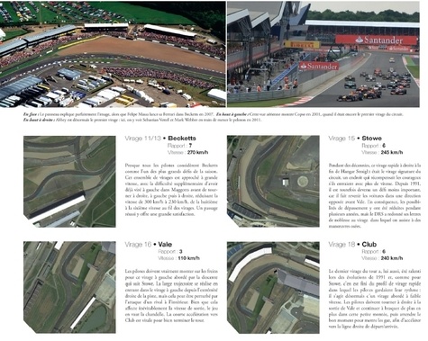 Formule 1, les circuits à la loupe. 26 tracés de légende détaillés et analysés