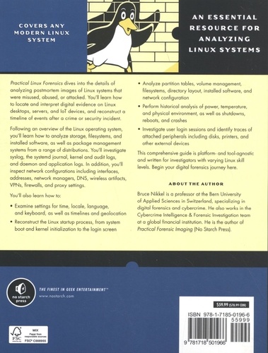Practical Linux Forensics. A Guide for Digital Investigators
