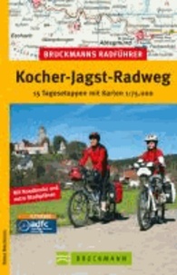 Bruckmanns Radführer Kocher-Jagst-Radweg - 15 Tagesetappen mit Karten 1:75.000.