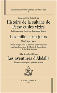 Histoire de la sultane de Perse et des vizirs