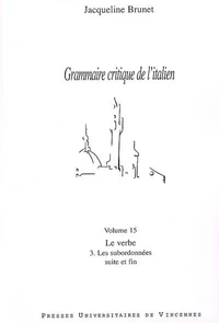Le verbe 3, Les subordonnées