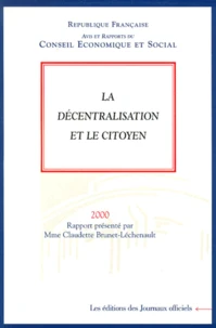La Decentralisation Et Le Citoyen