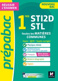 Toutes les matières communes 1re STI2D/STL