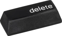 Gomme touche delete