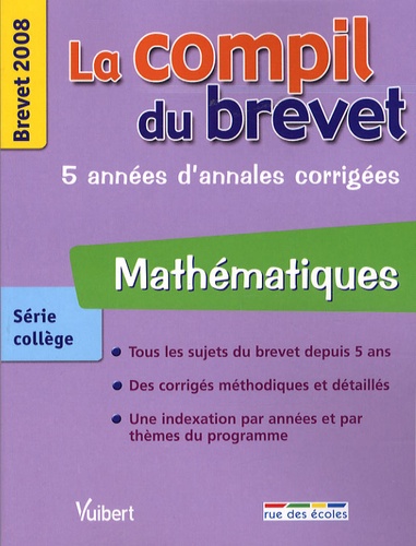 Mathématiques. Brevet 2008