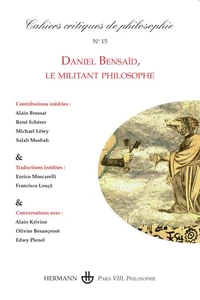 Cahiers critiques de philosophie N° 15